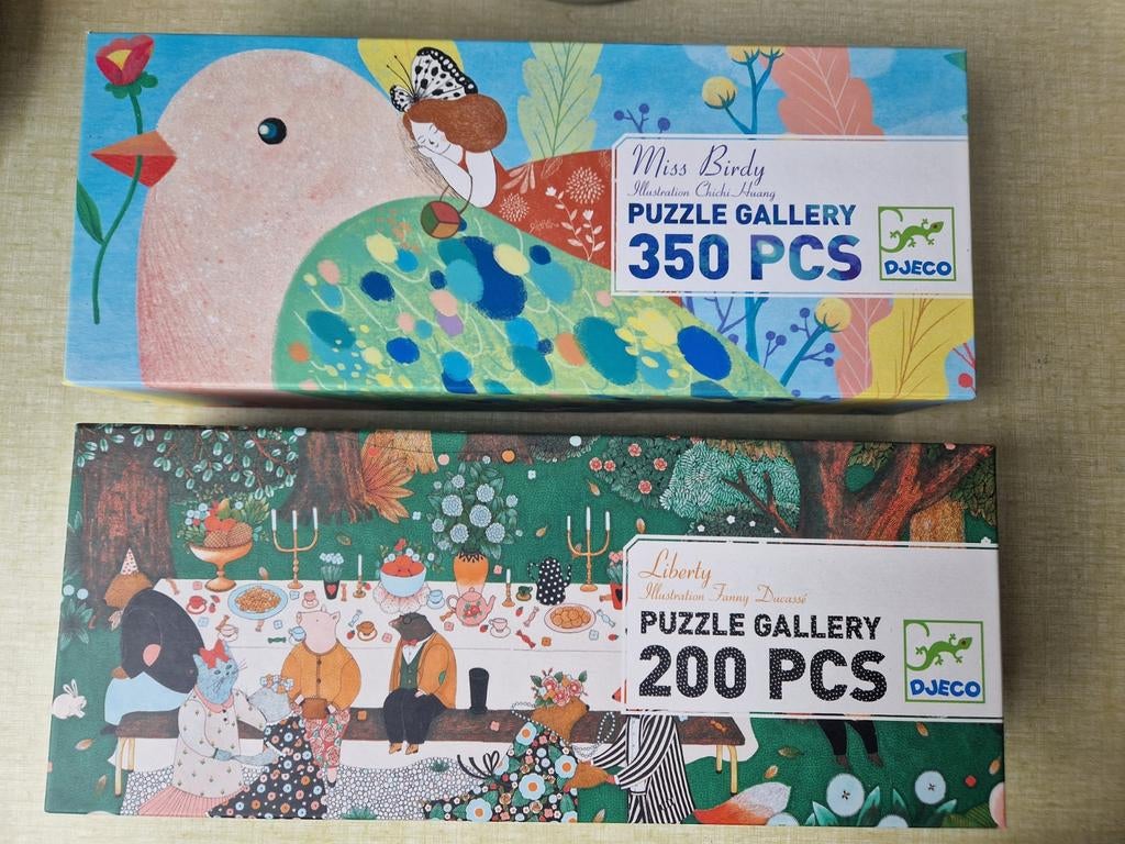 Djeco puzzels puzzle 200 en 350 stukjes pcs, Ophalen of Verzenden, Meer dan 50 stukjes, Zo goed als nieuw, 6 jaar of ouder