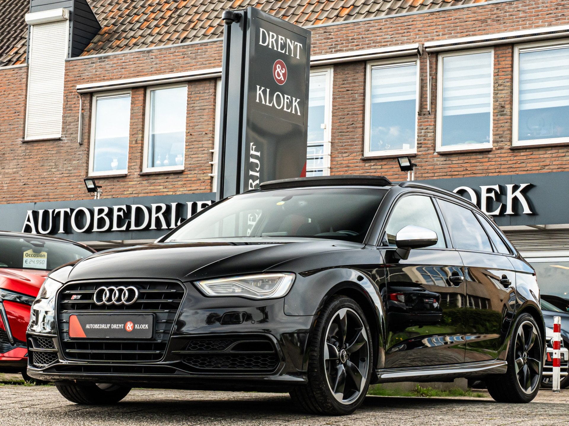 Audi A3 Sportback 2.0 TFSI S3 quattro Pro Line Plus PANO B&O, Automaat, Dealer onderhouden, Gebruikt, Euro 6
