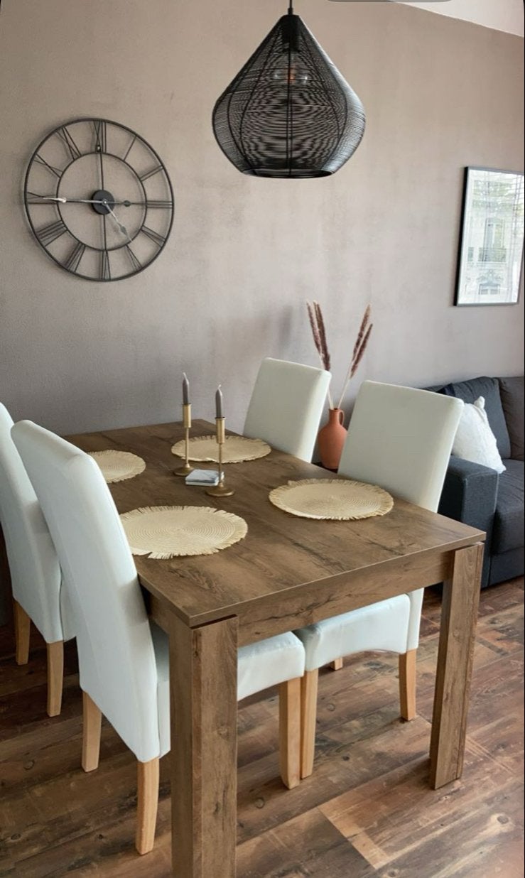 Complete JYSK Meubelset (Eikenlook) – Eettafel, Salontafel,, Ophalen