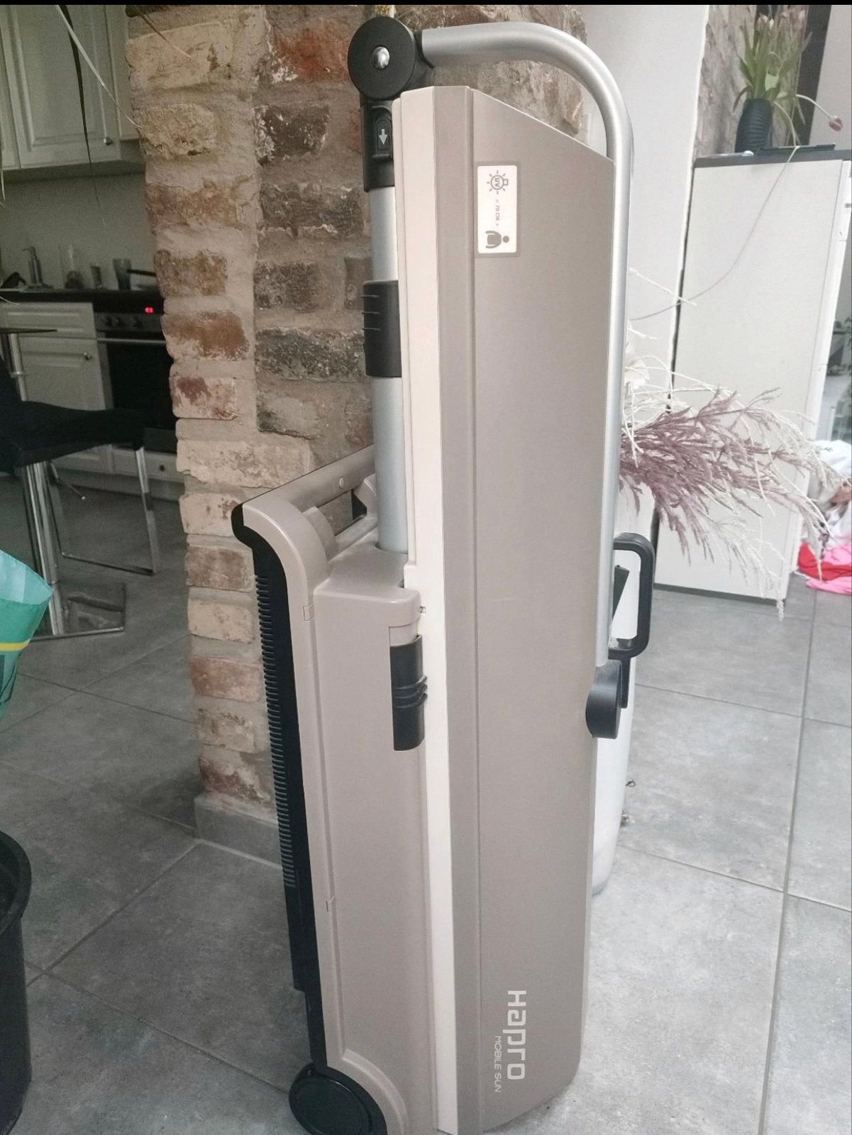 Hapro Mobile Sun HP 8540 Zonnebank - Zo goed als nieuw, Ophalen, Zo goed als nieuw, Zonnebank enkelzijdig, Minder dan 10 lampen