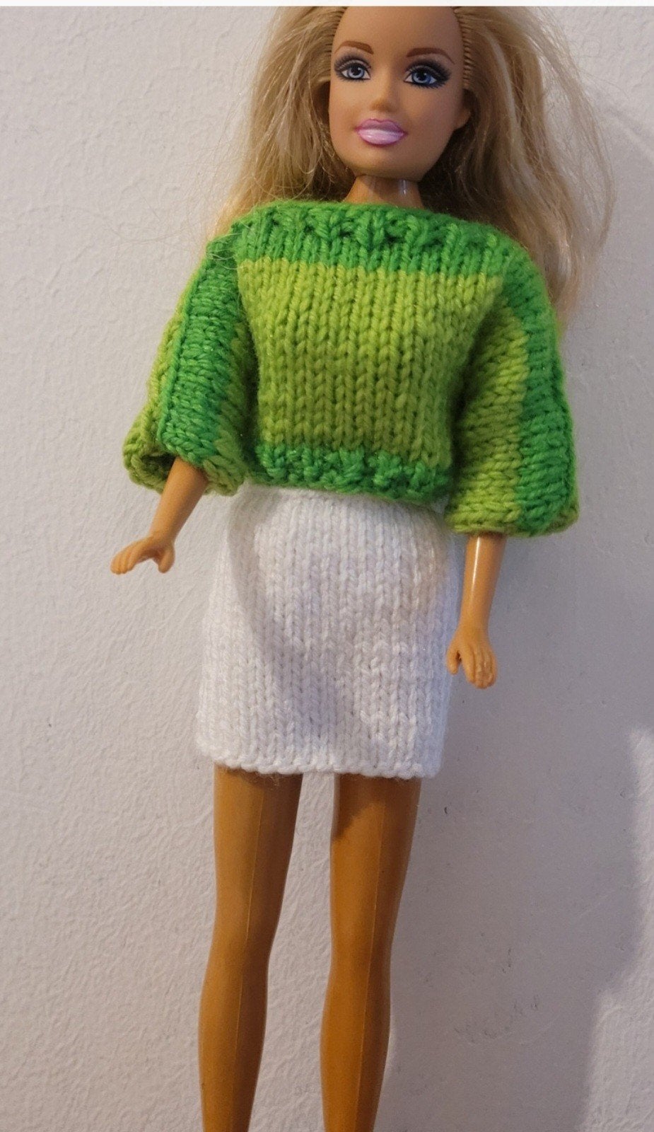Handgebreide Barbie kleding, Ophalen of Verzenden, Nieuw, Barbie