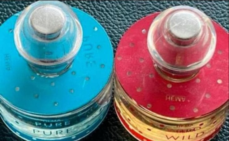 Twee HEMA Parfums: Pure en Wild (halfvol), Ophalen of Verzenden, Zo goed als nieuw