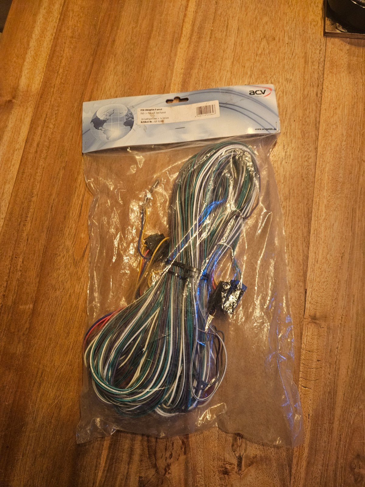 ACV FSE-Adapter Parrot ISO naar ISO 0.5m, Auto diversen, Ophalen of Verzenden, Nieuw