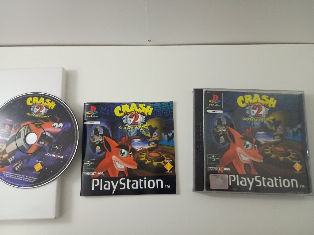 Crash Bandicoot 2 Cortex strikes back, Avontuur en Actie, 1 speler, Ophalen of Verzenden, Zo goed als nieuw