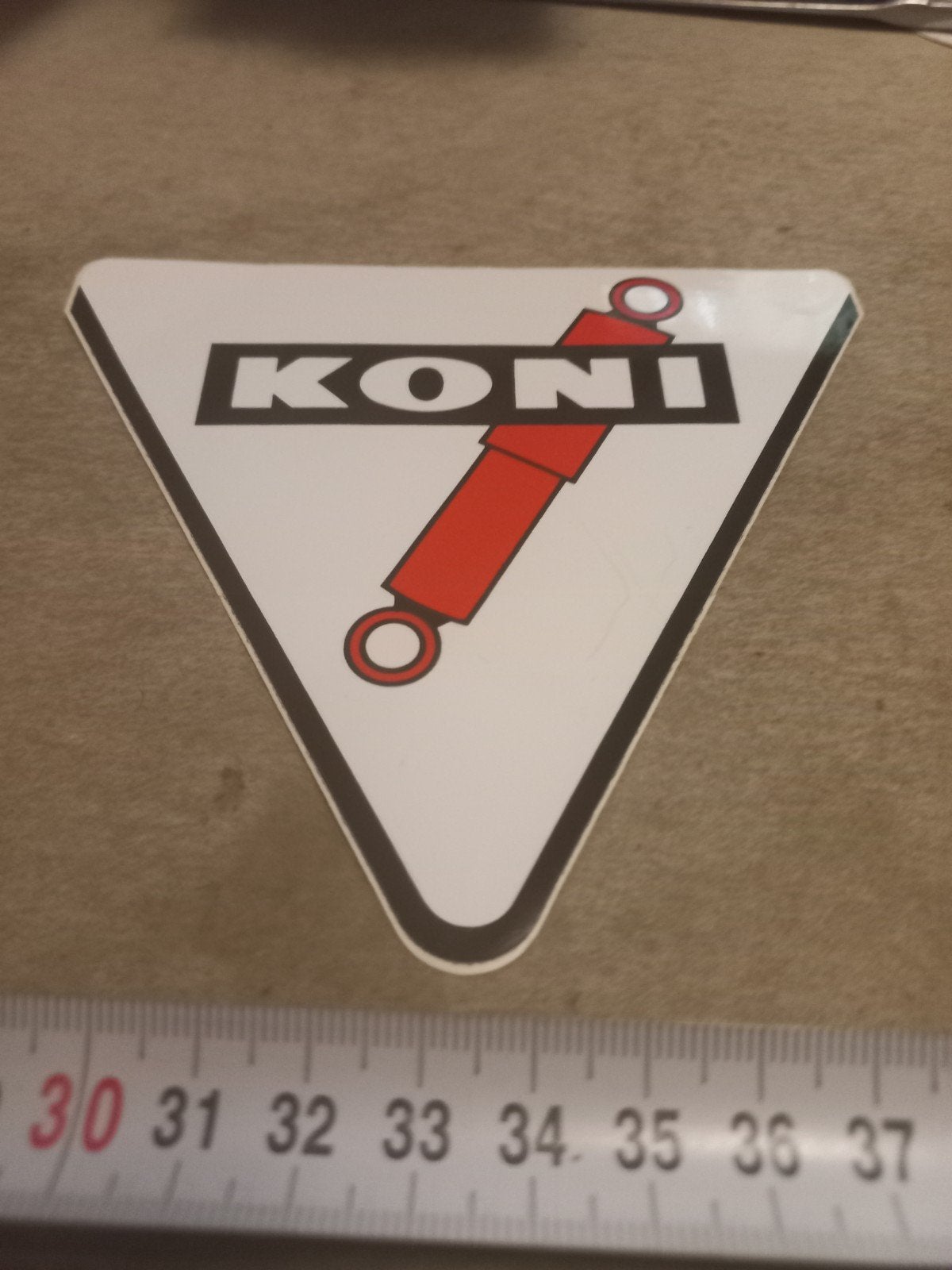 Koni Schokdemper Sticker - Vintage Auto Onderdeel, Verzamelen, Ophalen of Verzenden, Nieuw