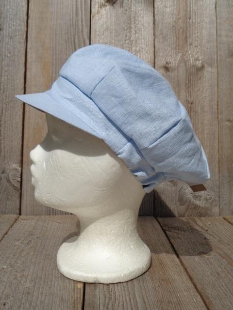Licht blauwe dunne zomer pet van Fiebig maat 56 en 58, Kleding | Dames, Hoeden en Petten, 56 of 57 cm (M, 7 of 7⅛ inch), Haven 49