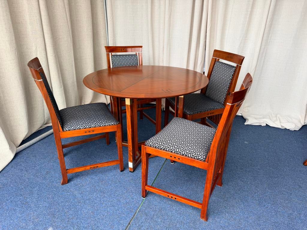 Schuitema decoforma eetkamerstoelen Helen, Huis en Inrichting, Ophalen, Zo goed als nieuw, Vier