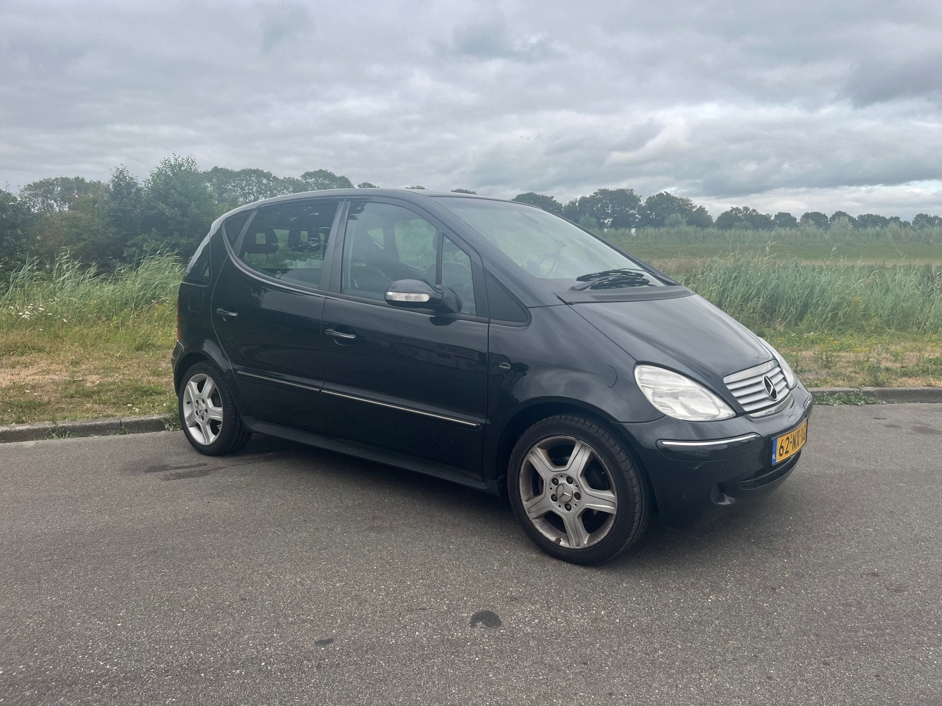 Mercedes-Benz A-klasse 140 Avantgarde Lang, Auto's, Voorwielaandrijving, 4 cilinders, Zwart, Bedrijf