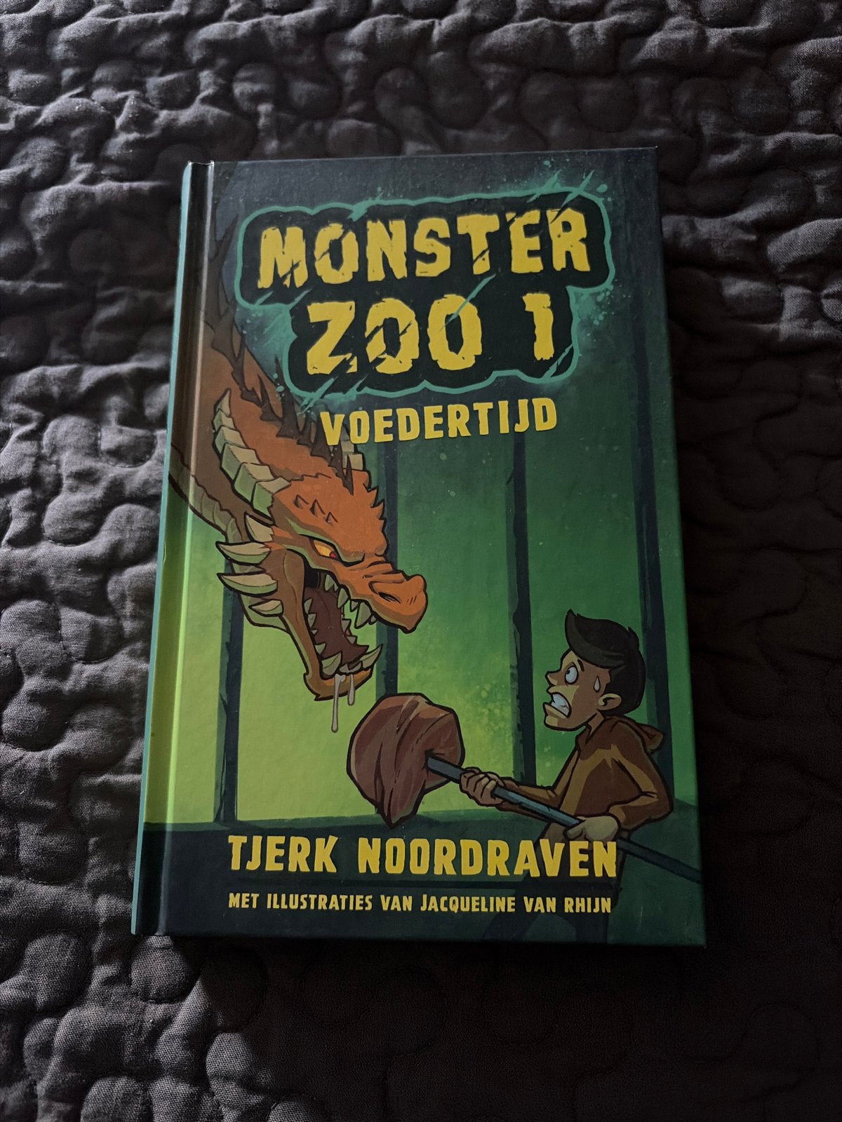 Monster Zoo 1: Voedertijd - Tjerk Noordraven, Boeken, Ophalen of Verzenden, Zo goed als nieuw, Fictie