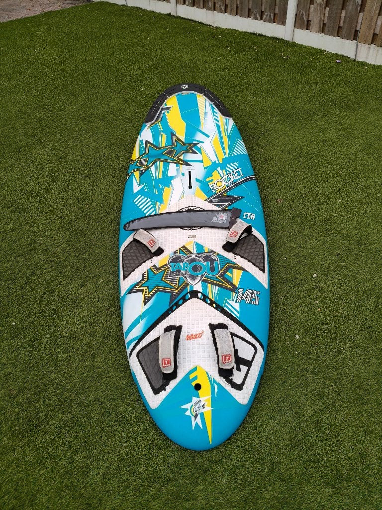 Tabou Rocket 145 liter windsurfplank, Watersport en Boten, Windsurfen, Ophalen, Tabou, Minder dan 250 cm, Zo goed als nieuw
