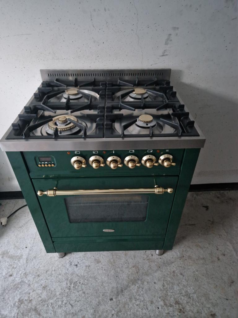 Boretti gasfornuis, Gebruikt, 60 cm of meer, Ophalen of Verzenden, Gas