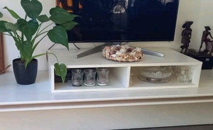 Tv verhoger wit, Ophalen of Verzenden