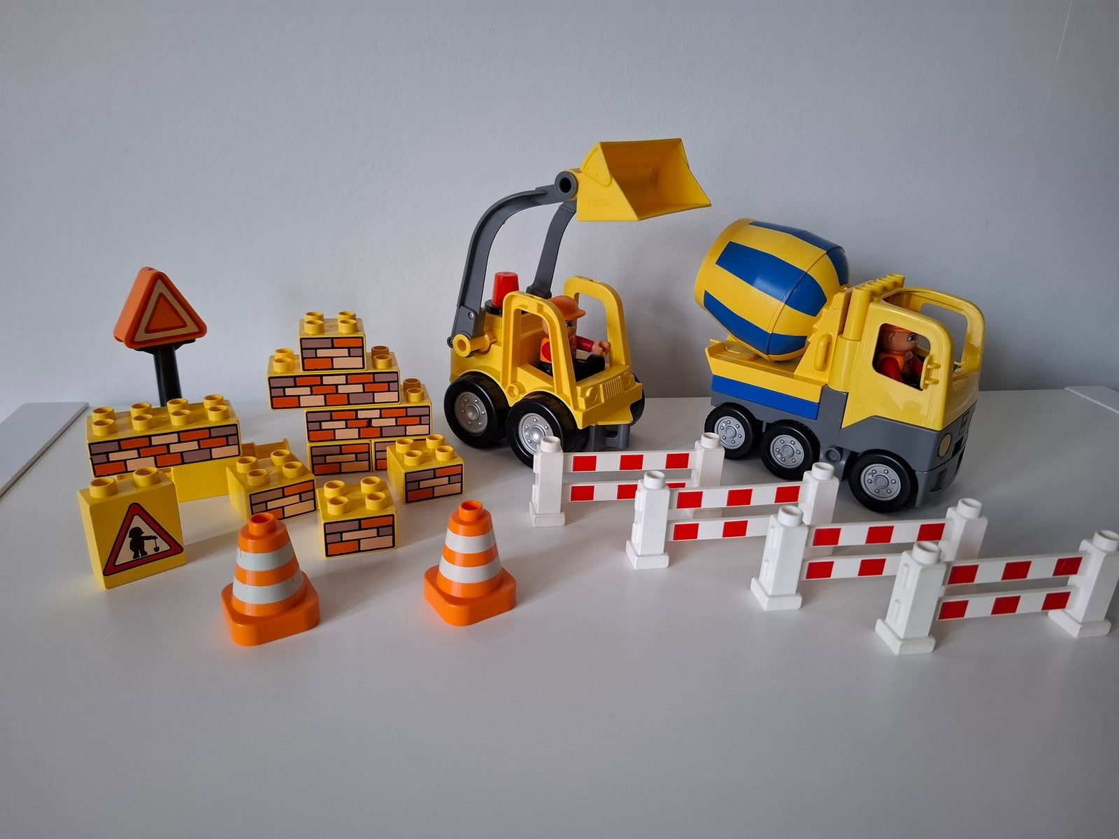 Duplo wegenbouw set, Ophalen of Verzenden, Zo goed als nieuw