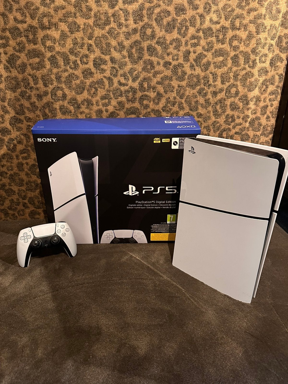 PS5 Slim Digital + Controller + Doos | Zo goed als nieuw, Ophalen, Zo goed als nieuw, Playstation 5 Digital