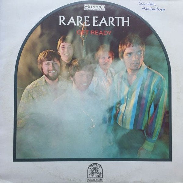 LP - Rare Earth ‎– Get Ready, Cd's en Dvd's, Vinyl | Rock, Gebruikt, Poprock, Beschermende buitenhoes, 12 inch, Ophalen of Verzenden