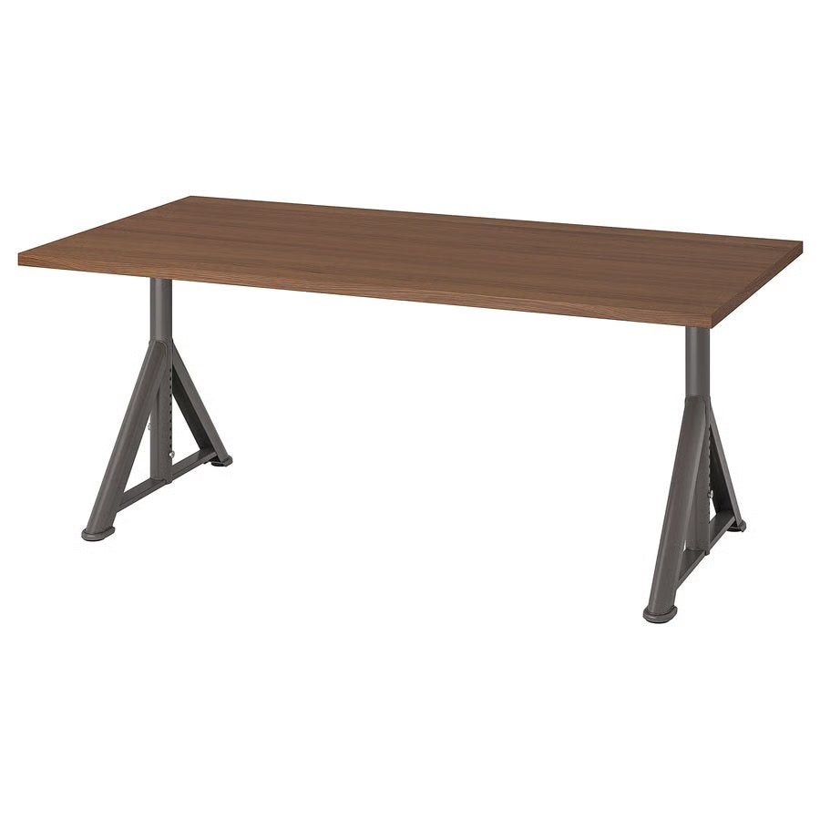IKEA IDÅSEN bureau, bruin, 160x80 cm, Ophalen, Gebruikt, Tot twee personen, 50 tot 100 cm