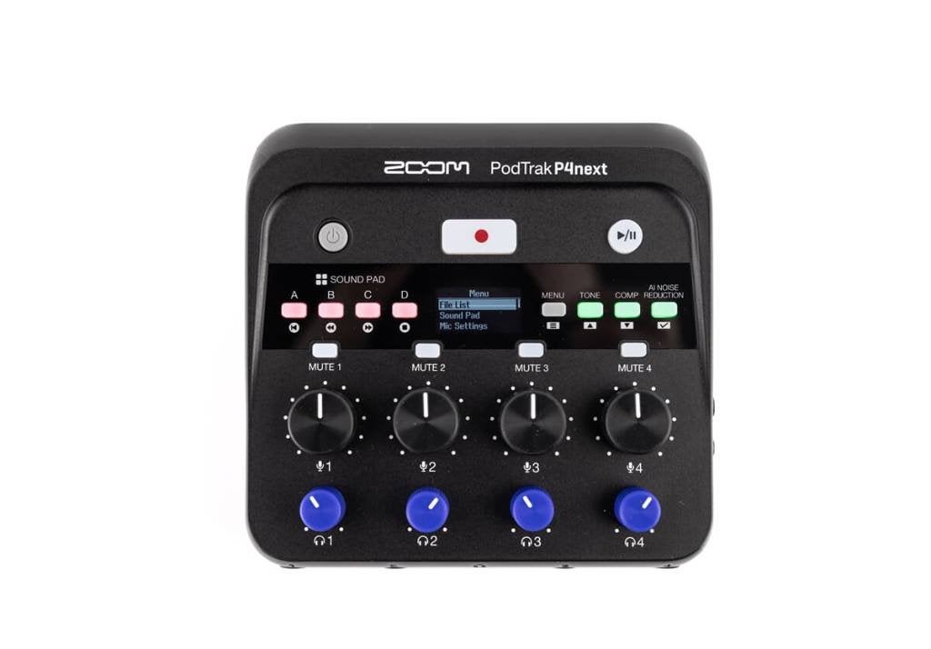 Zoom PodTrak P4next podcast recorder, Muziek en Instrumenten, ., Overige typen, Nieuw, Ophalen of Verzenden