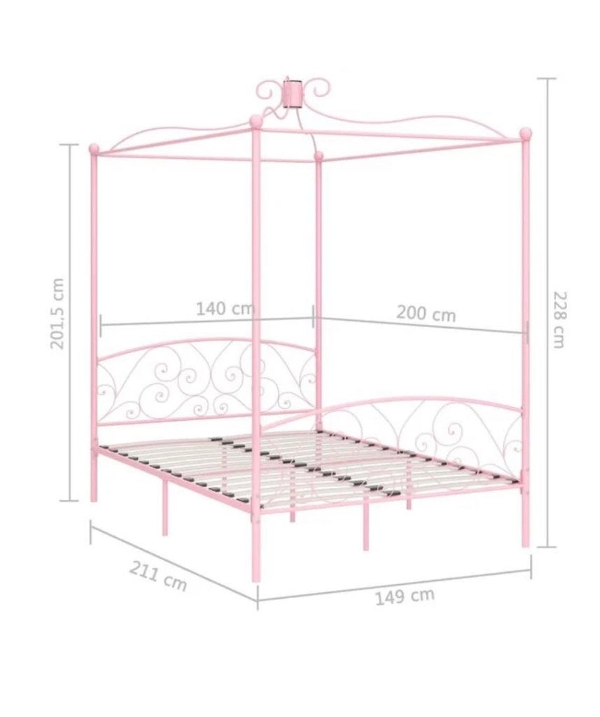 Meisjes bed, Ophalen, Matras, 180 cm of meer, 100 cm of meer