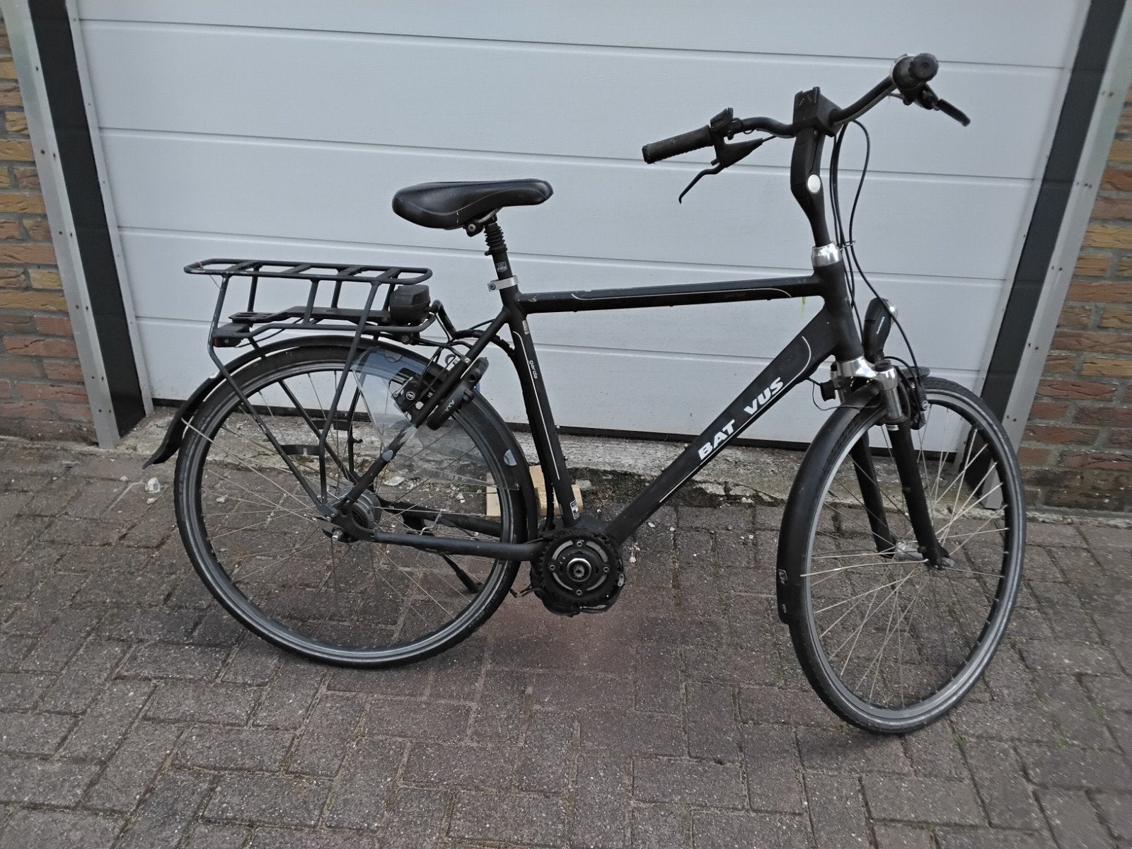 Elektrische heren fiets. Gedeeltelijk gedemonteerd batavusga, Fietsen en Brommers, Fietsen | Heren | Herenfietsen, Ophalen, Batavus