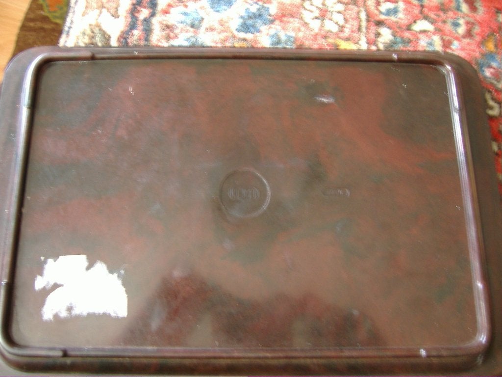 bakalite dienblad, Huis en Inrichting, Woonaccessoires | Dienbladen, Overige materialen, Gebruikt, Ophalen of Verzenden, Dienblad
