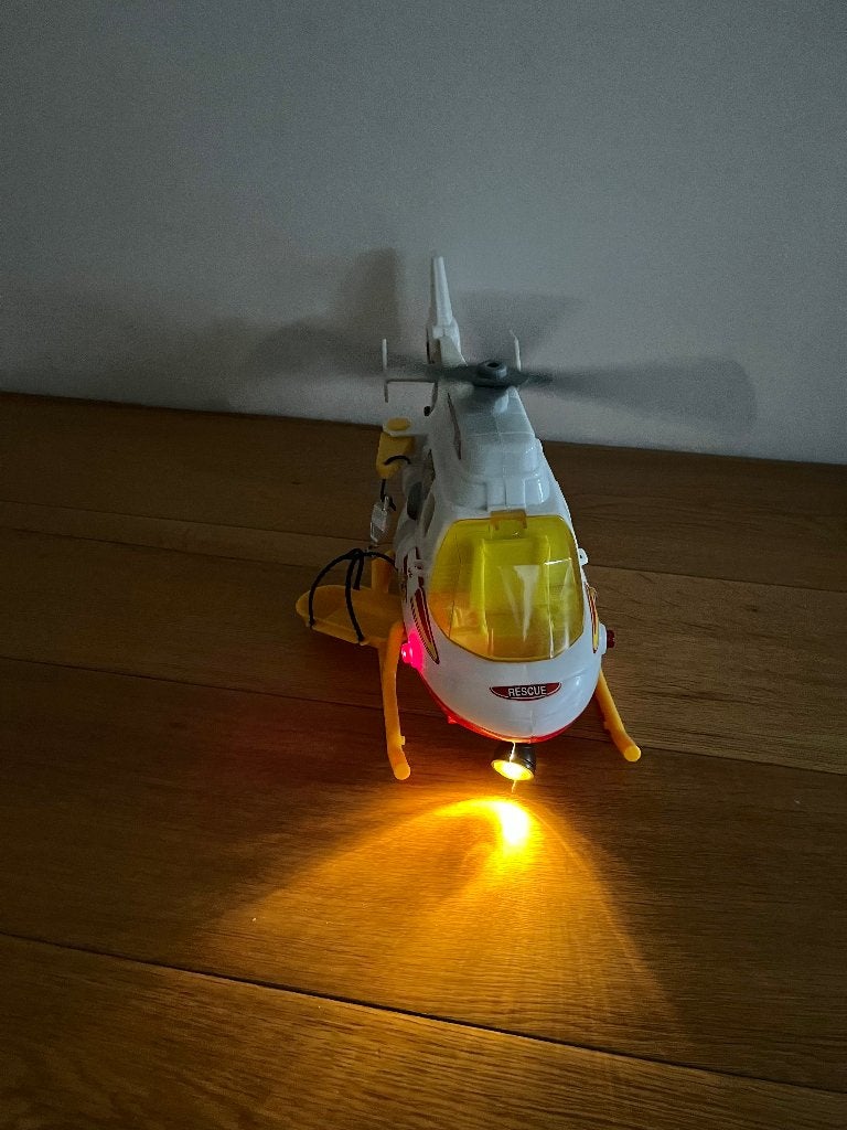Helicopter speelgoed met licht en geluid, Ophalen of Verzenden, Zo goed als nieuw