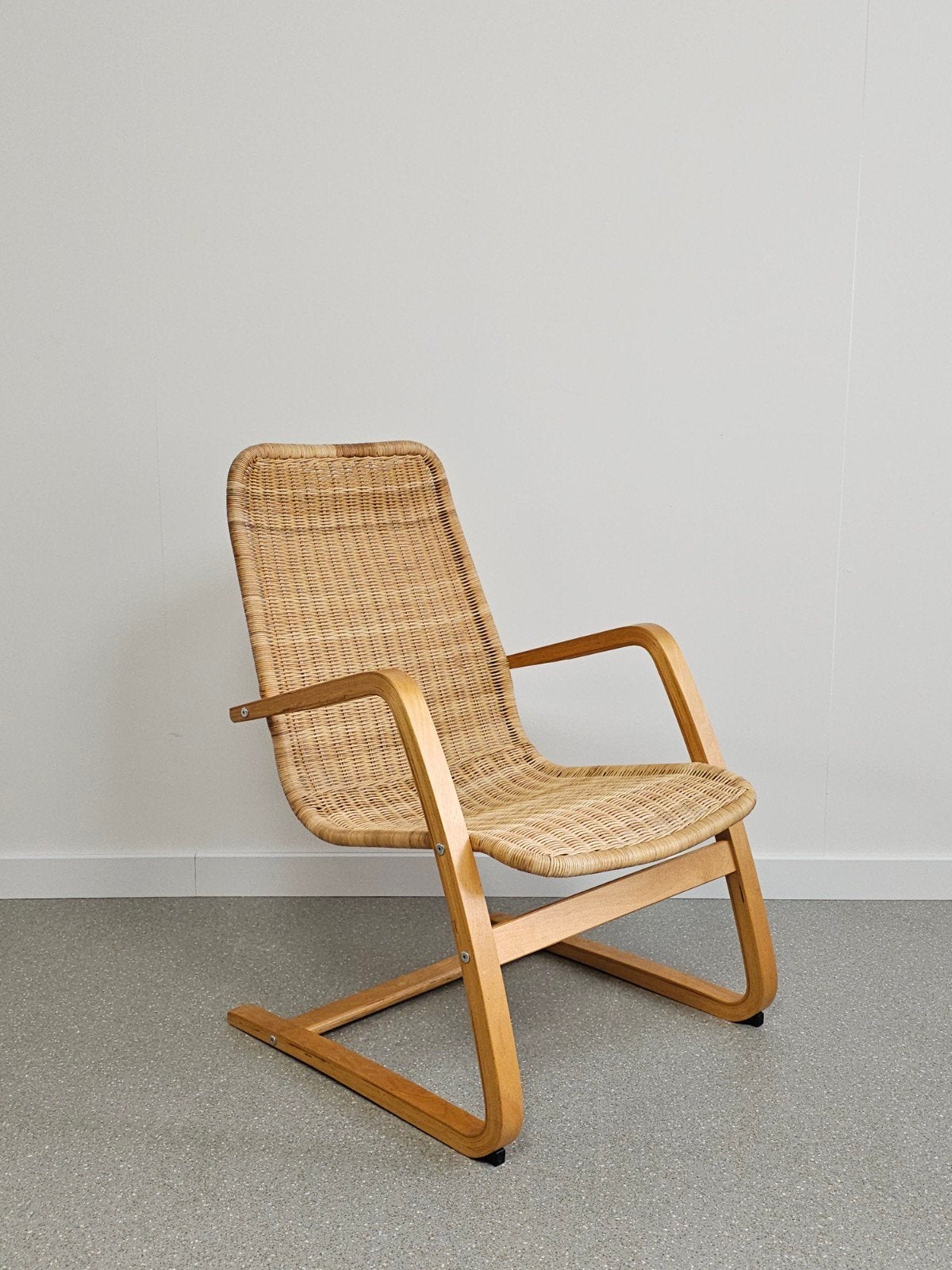 Fauteuil Ikea Öland Loungestoel Yngve Ekström, Huis en Inrichting, Stoelen, Ophalen, Zo goed als nieuw, Eén