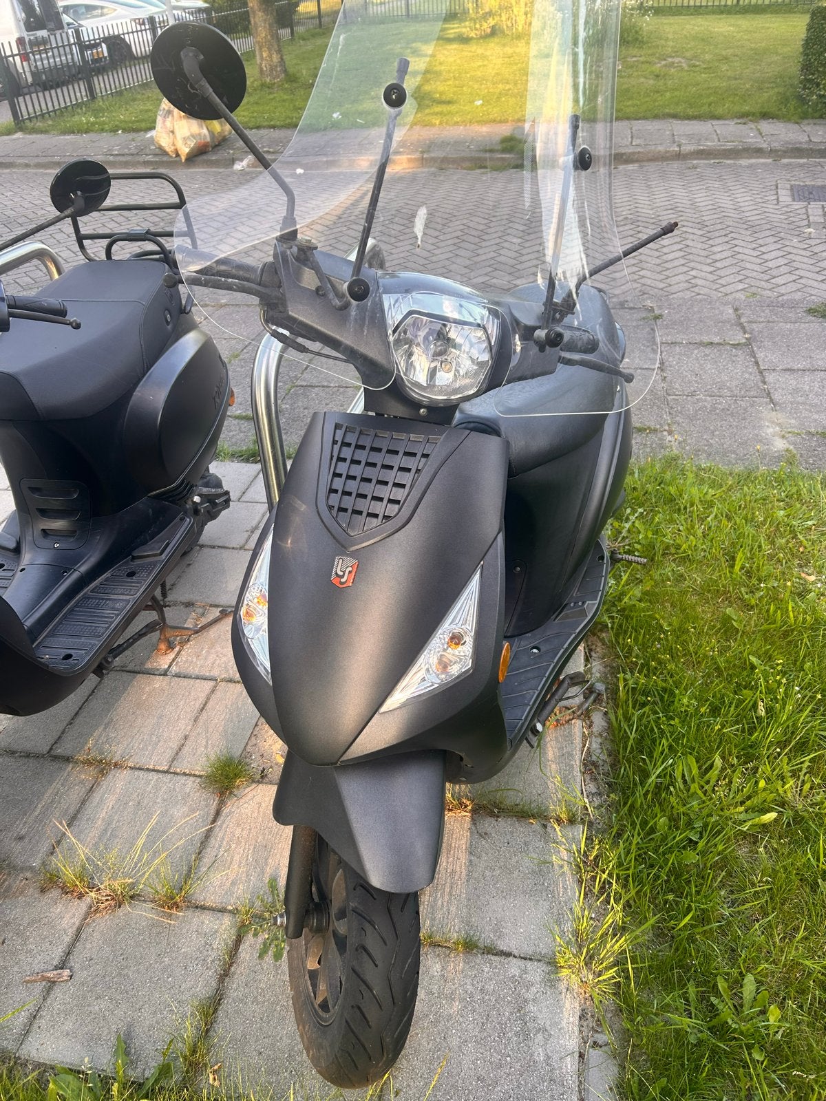 La Souris Scooter - Mat Zwart, Ophalen, Gebruikt, Benzine, Overige merken