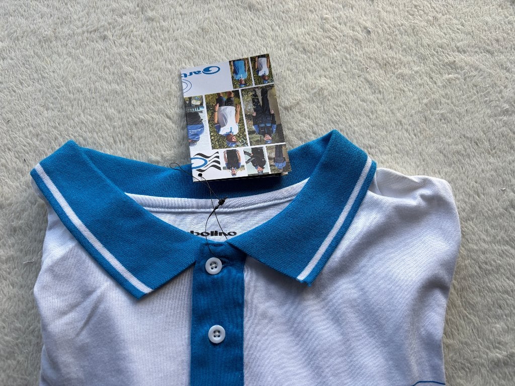 adv 227 / NIEUW 1 polo blanc wave GARBOLINO 3XL, Ophalen of Verzenden, Nieuw, Kleding