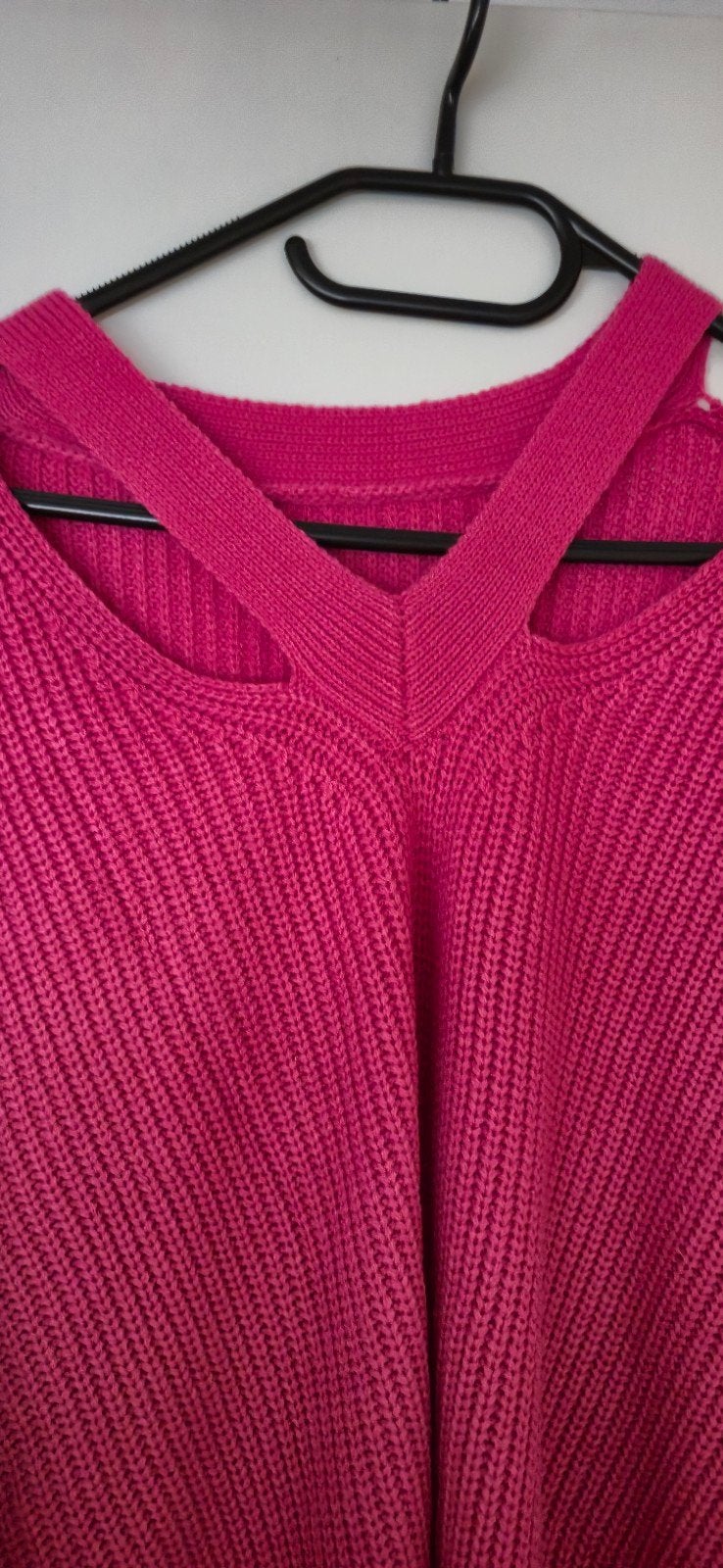 nieuw Roze trui mrt aparte open hals maat 48, Kleding | Dames, Ophalen of Verzenden, Nieuw, Roze, Trui of Vest