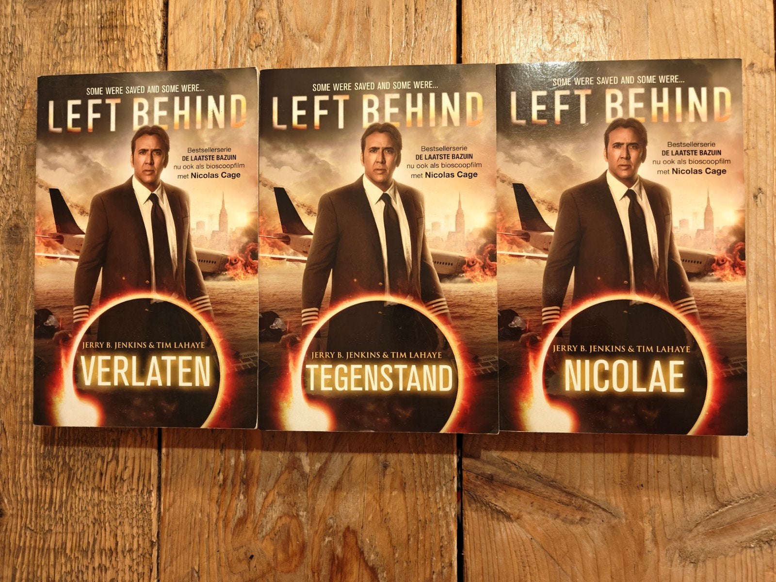 De 1e 3 delen van de serie: Left Behind., Ophalen of Verzenden, Zo goed als nieuw