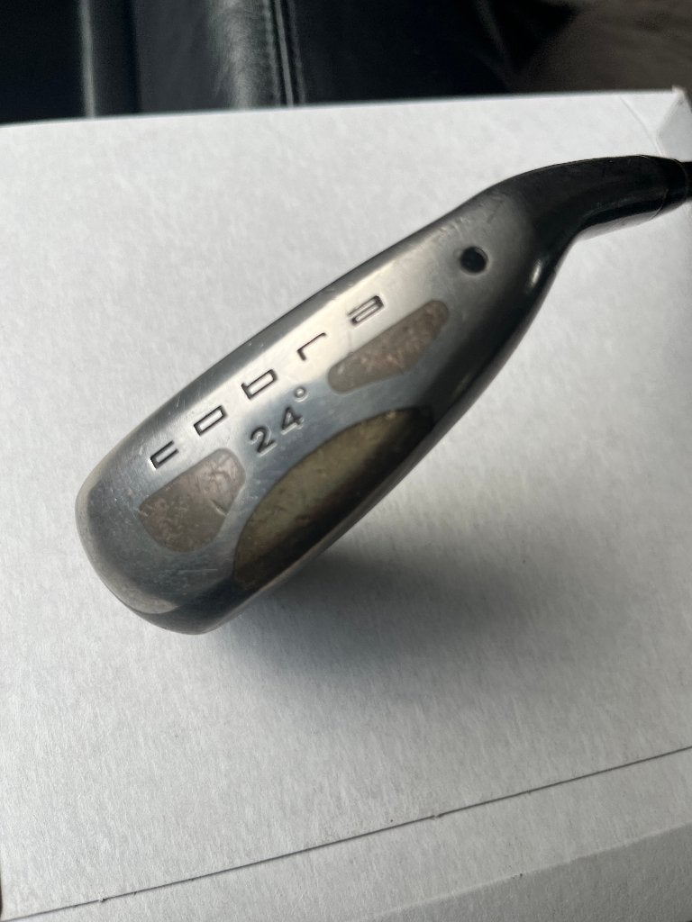 Cobra Baffler driving iron 24 graden, Sport en Fitness, Ophalen of Verzenden, Gebruikt, Club