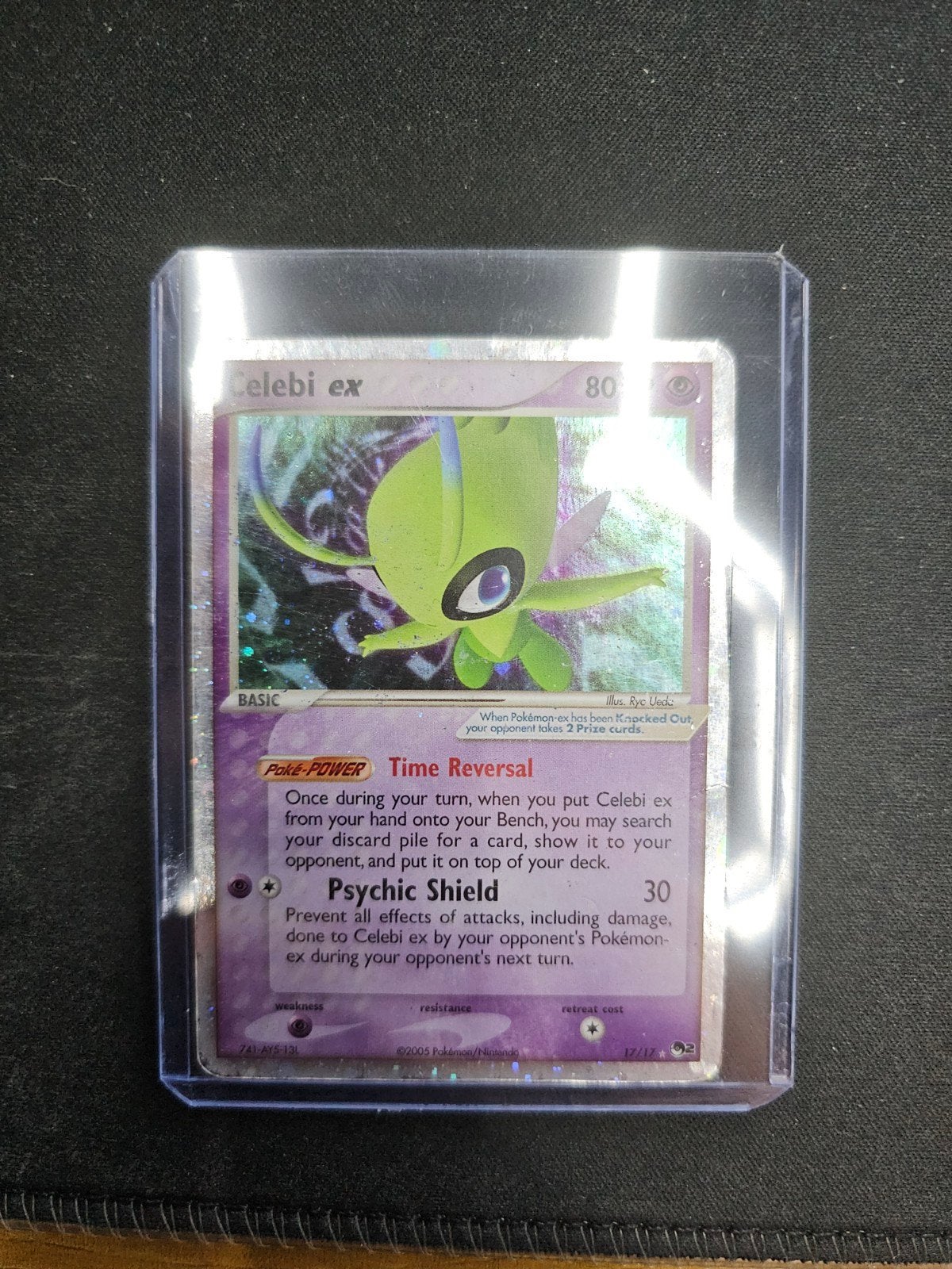 Celebi EX Pokémon kaart, Ophalen of Verzenden, Zo goed als nieuw