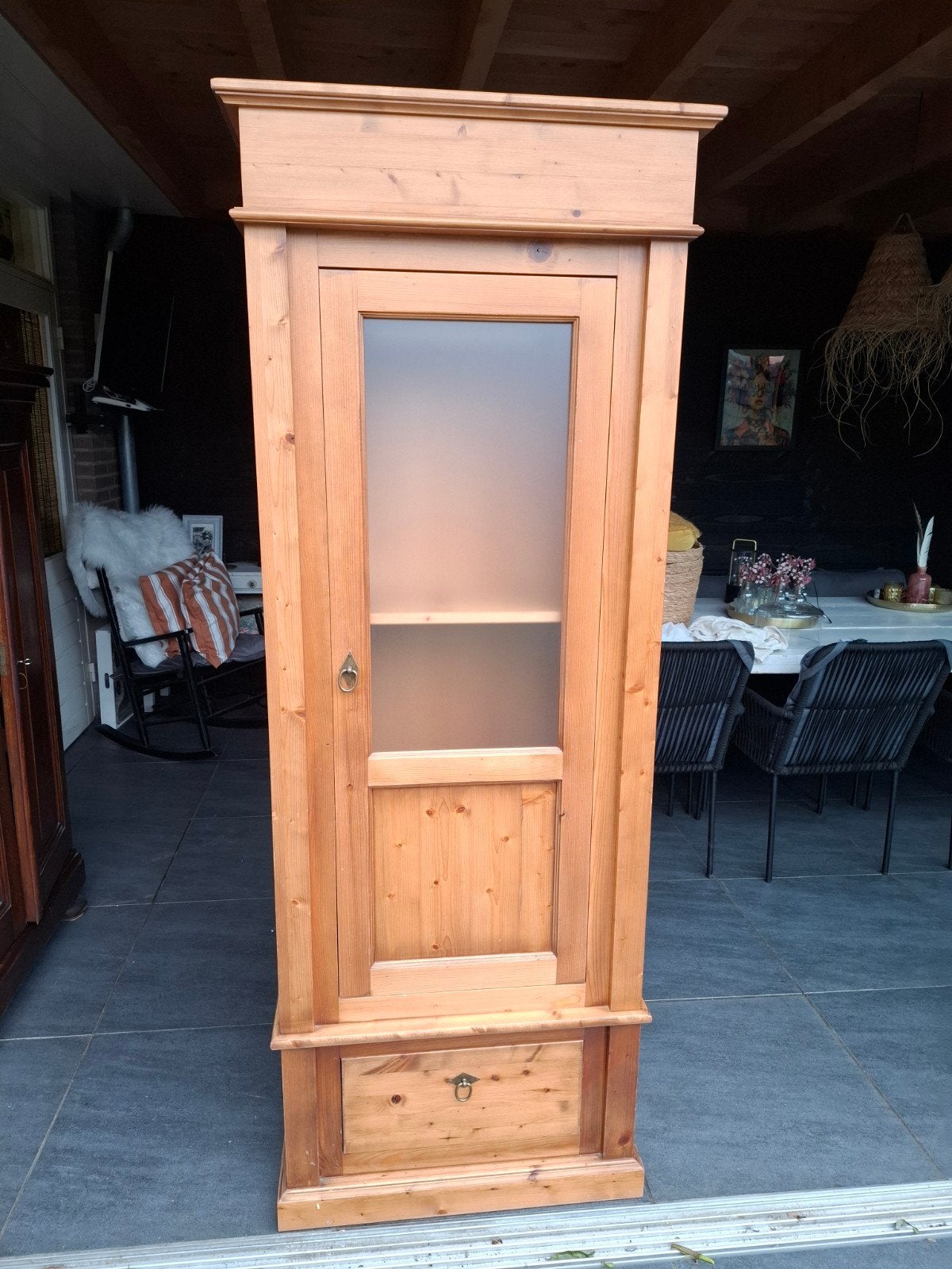 houten kast grenen, Ophalen, Gebruikt, 50 tot 100 cm, 25 tot 50 cm