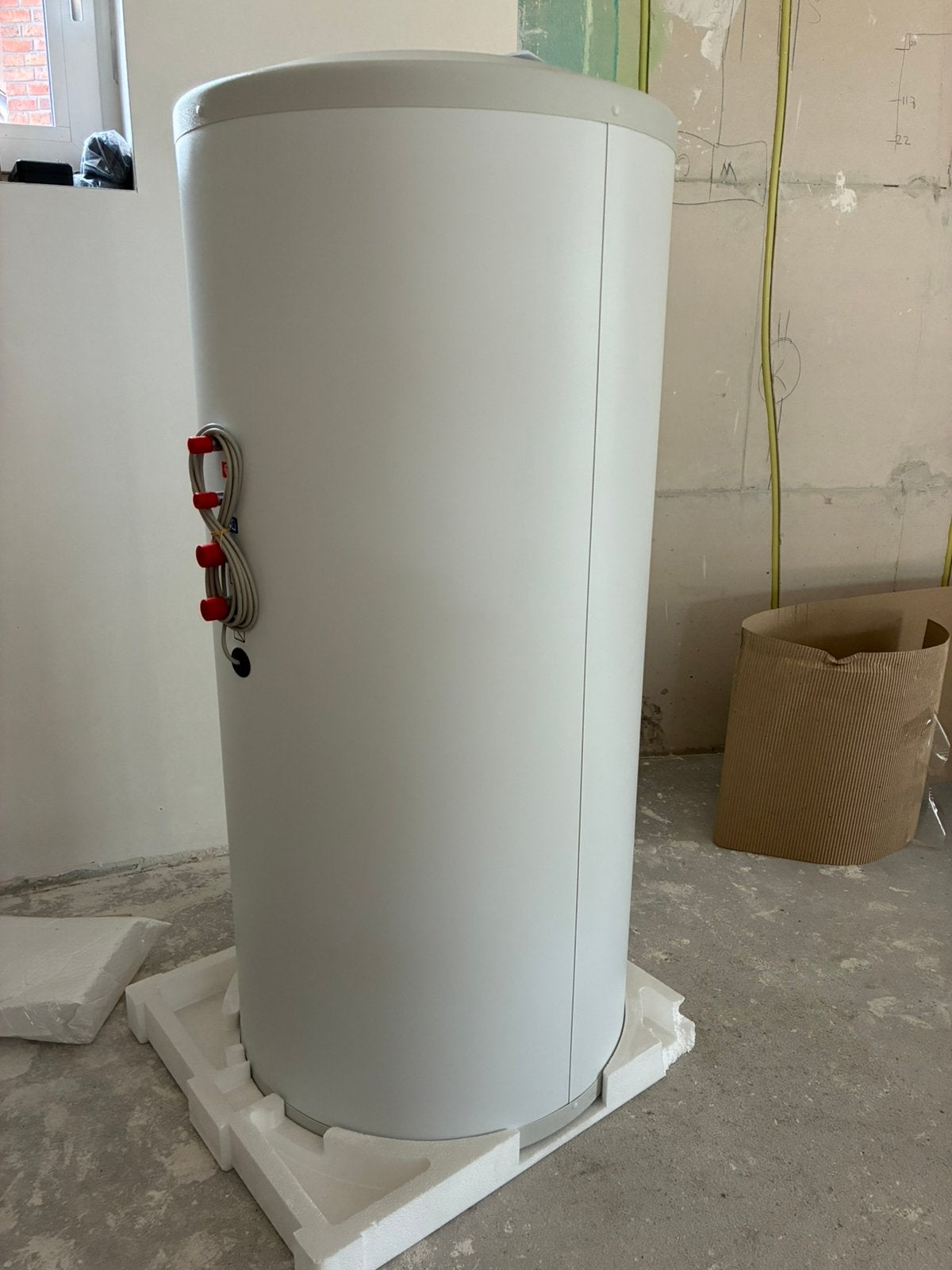 Toros boilervat 150, 210, 300 liter. Buffervat., Ophalen, 100 liter of meer, Nieuw, Boiler