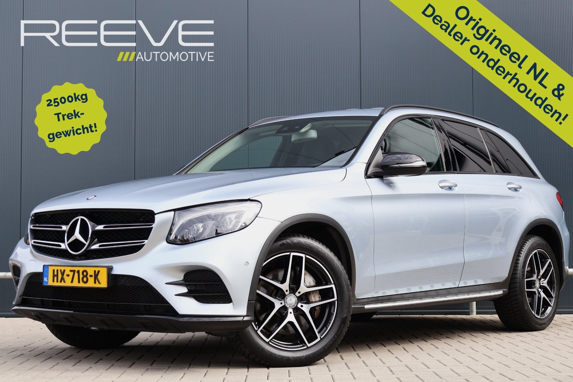 Mercedes-Benz GLC 250 d 4MATIC AMG Line | Luchtvering | Trek, Auto's, Mercedes-Benz, Automaat, Gebruikt, Met garantie (alle), 2500 kg