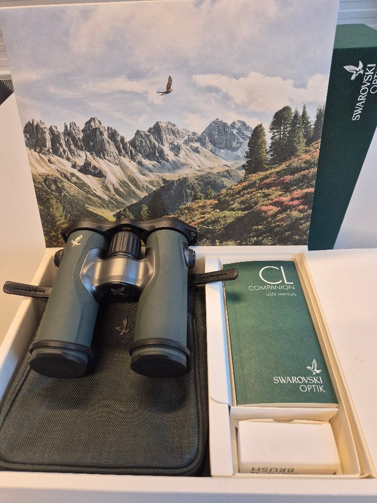 Swarovski CL Companion 10x30 verrekijker groen WN ., Dakkant (recht), Nieuw, Ophalen of Verzenden, 8 tot 12x