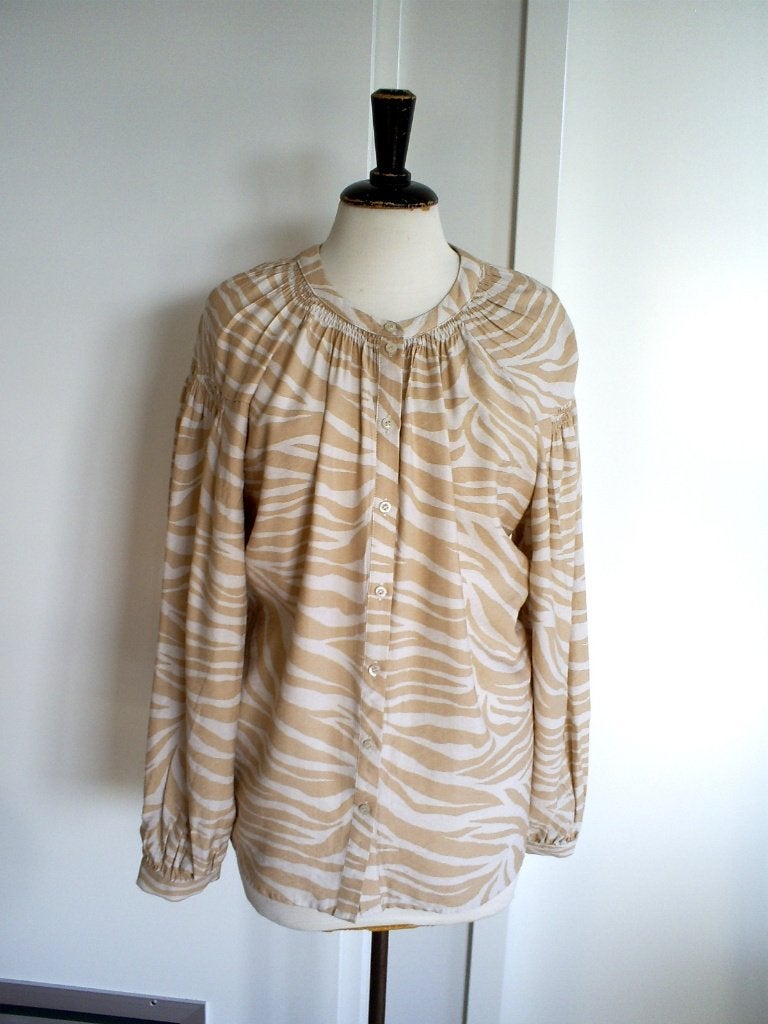 blouse van OUI maat 40, Maat 38/40 (M), Verzenden, Beige, Oui blouse