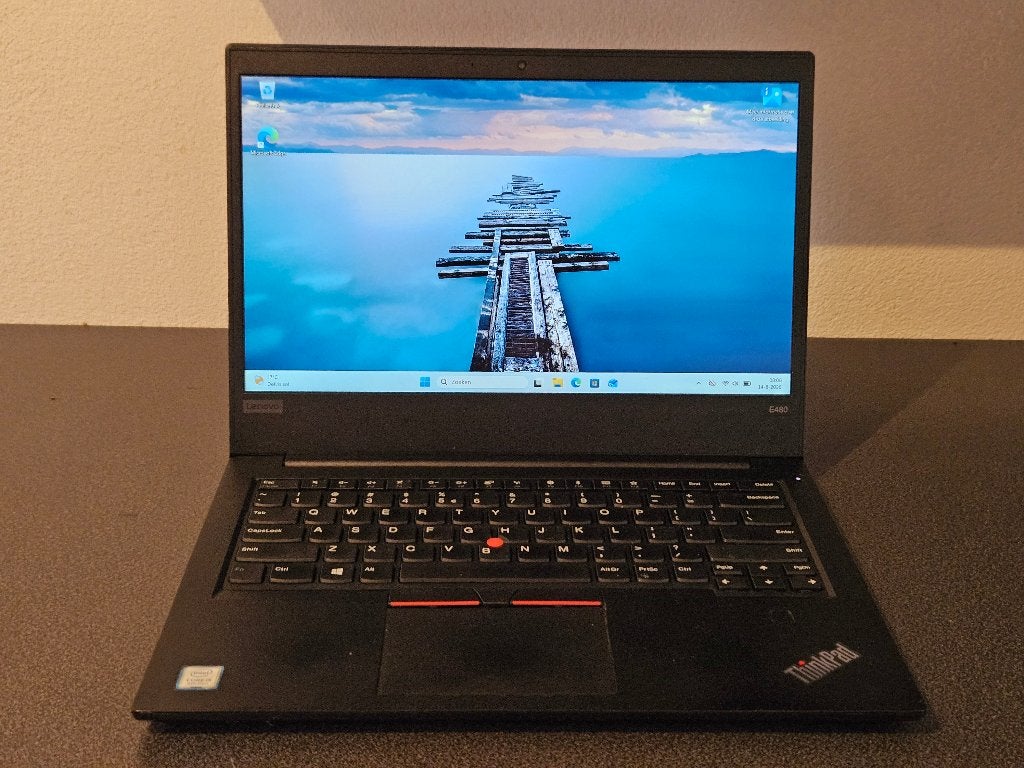 Lenovo ThinkPad E480 / I5 / Windows 11 Pro, Qwerty, 8 GB, Ophalen of Verzenden, Intel i5-8250U