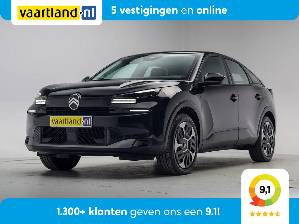 Citroën Ë-C4 You 50kWh 3-fase [ LED Navi Camera Climate ], Auto's, Citroën, 0 cilinders, Gebruikt, Zwart, E-C4
