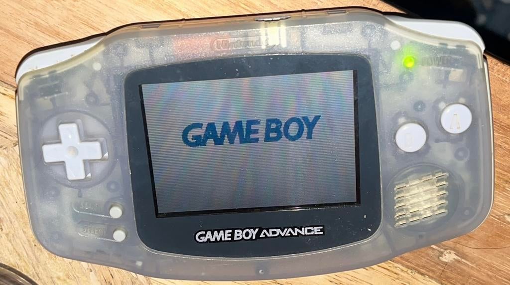 Nintendo Game Boy Advance Transparent Blue, 1 speler, Ophalen, Gebruikt, Vanaf 3 jaar
