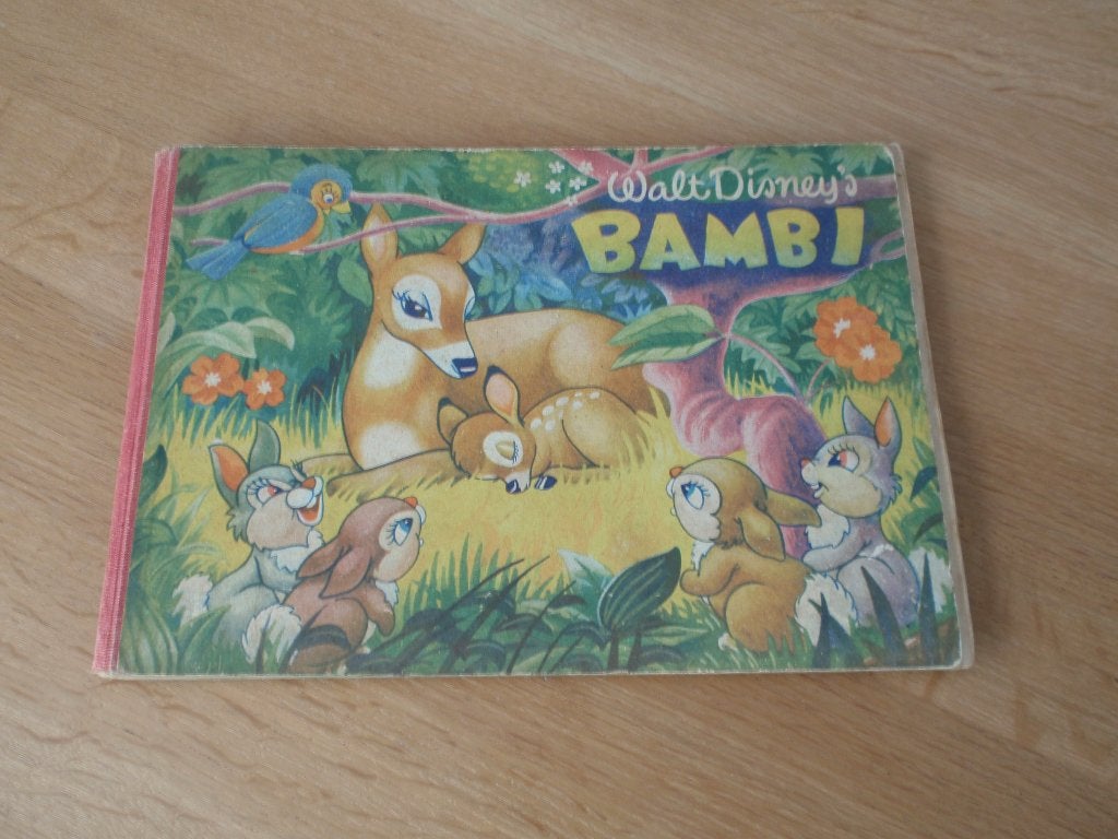 Walt Disney's bambi boek, Boeken, Ophalen of Verzenden, Gelezen, Plaatjesalbum