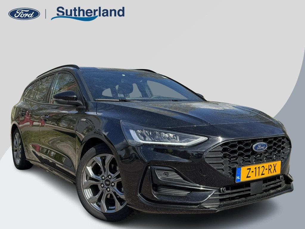 Ford Focus Wagon 1.0 EcoBoost Hybrid ST Line 125pk | Winter, Gebruikt, Euro 6, Zwart, Origineel Nederlands