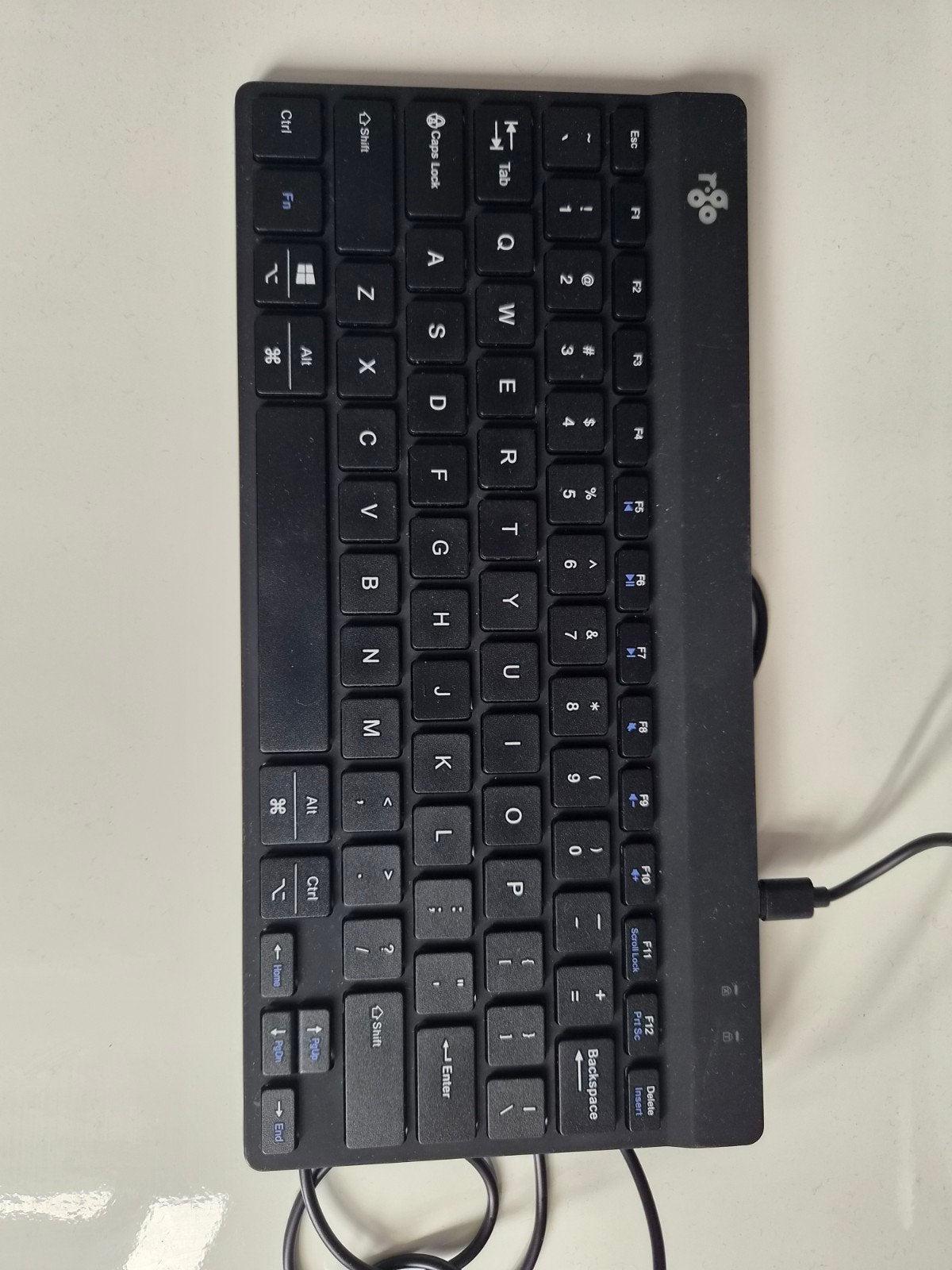 R-Go Tools Compact Toetsenbord - Bedraad QWERTY, Computers en Software, Ophalen, Zo goed als nieuw, Qwerty, R-Go Tools