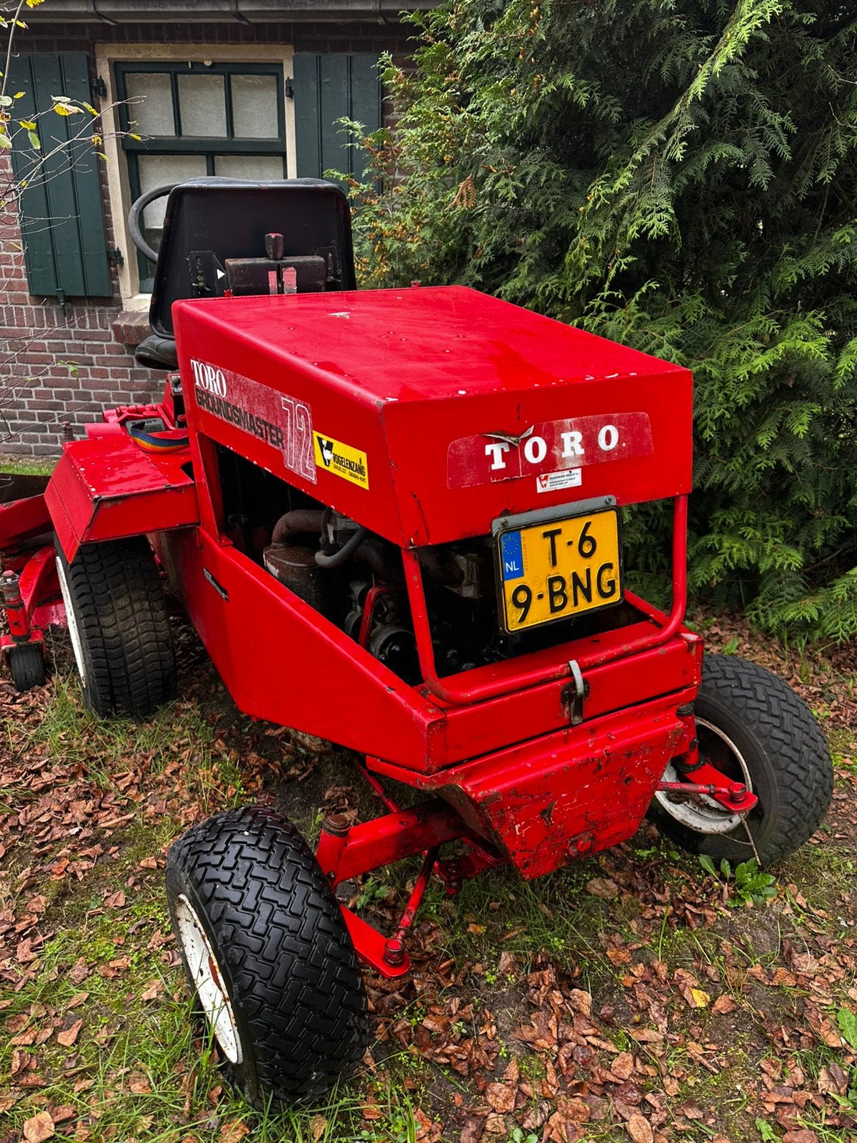 Vintage Toro Groundsmaster 72 frontmaaier Renault R4 motor, Ophalen, Gebruikt
