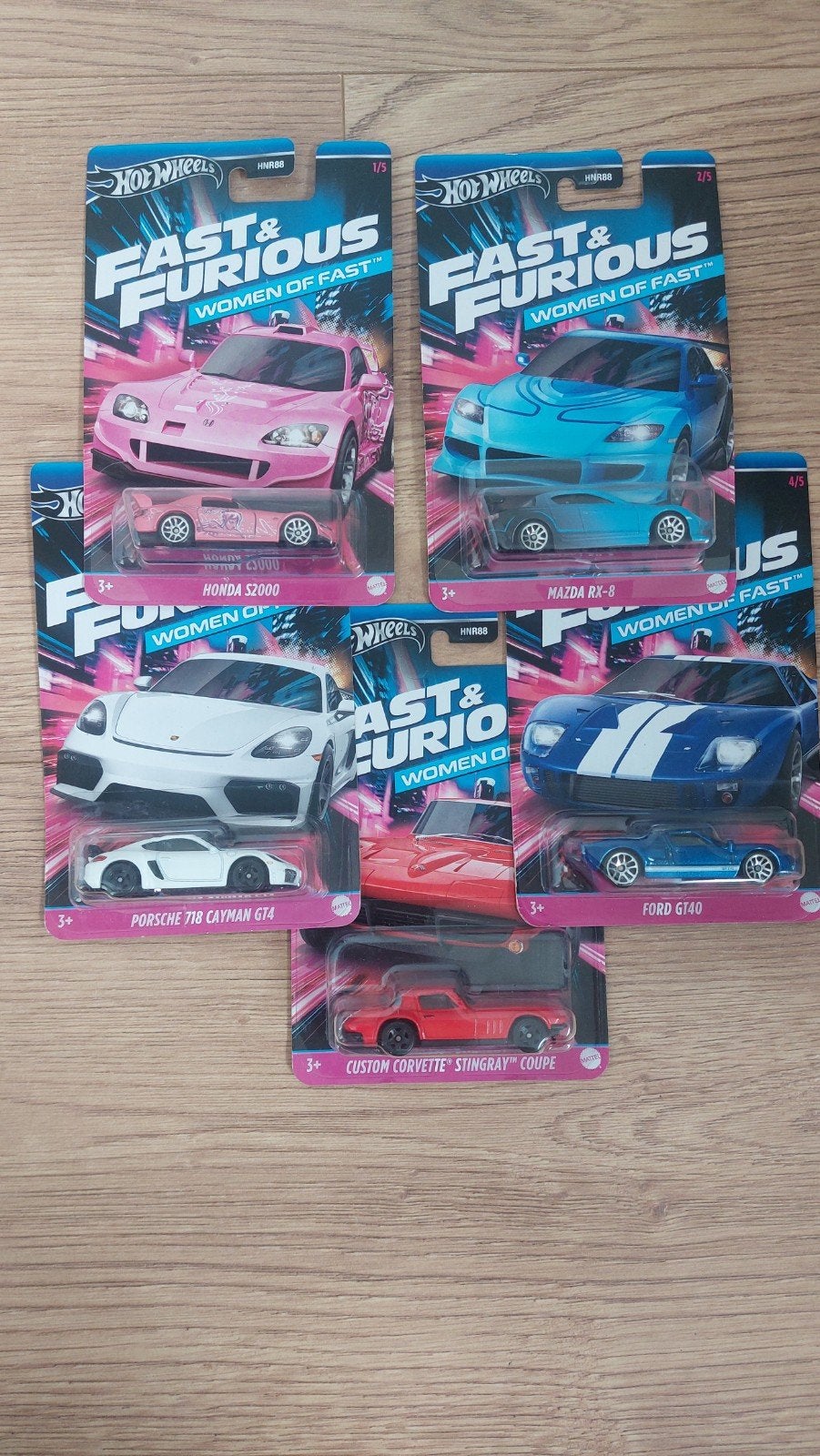 Hot Wheels Fast & Furious Women of Fast - Complete Set, Ophalen of Verzenden, Nieuw, Auto