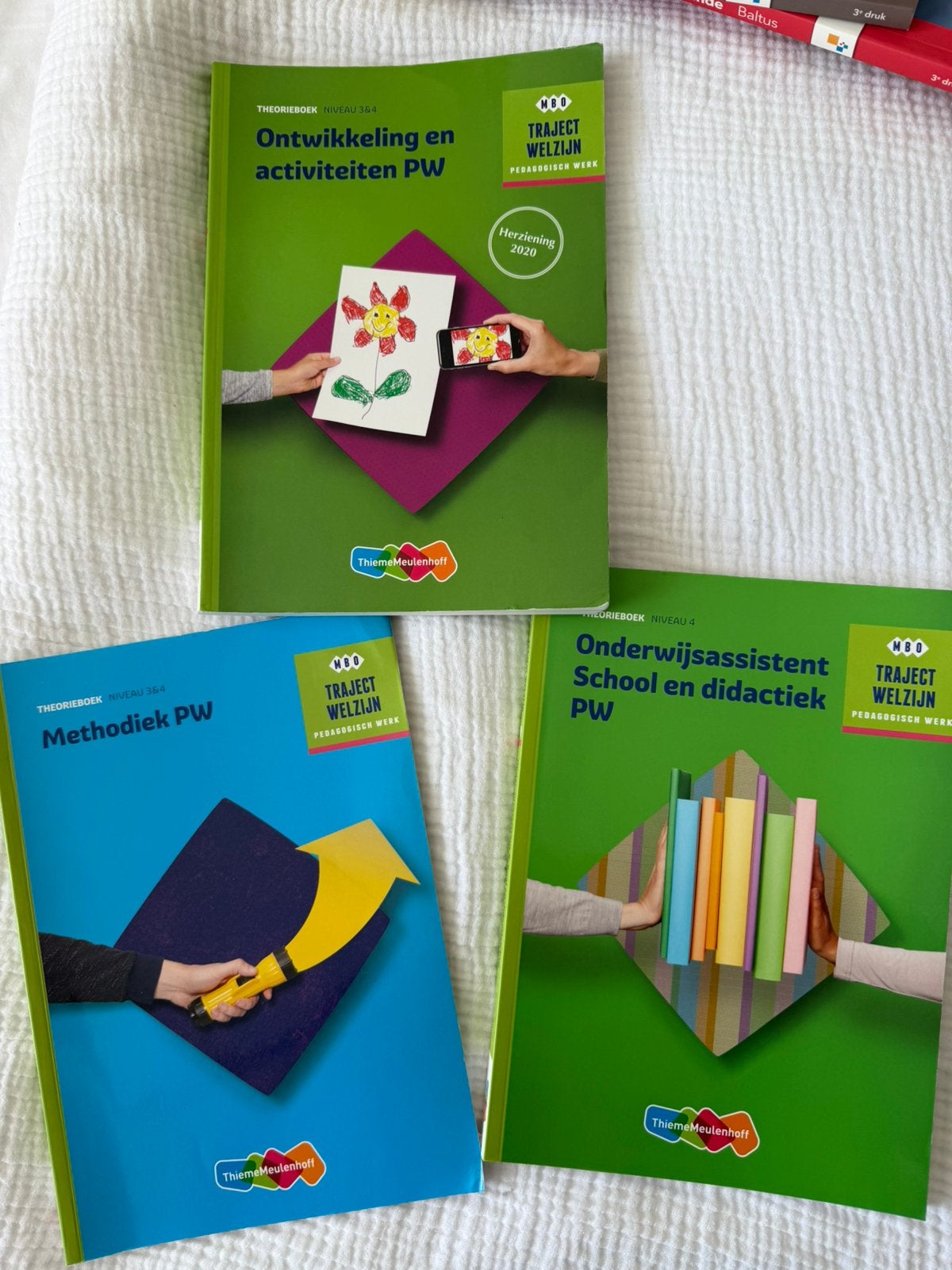Traject welzijn pedagogiek werk schoolboeken, Boeken, Ophalen of Verzenden, Zo goed als nieuw, Overige niveaus, Overige vakken