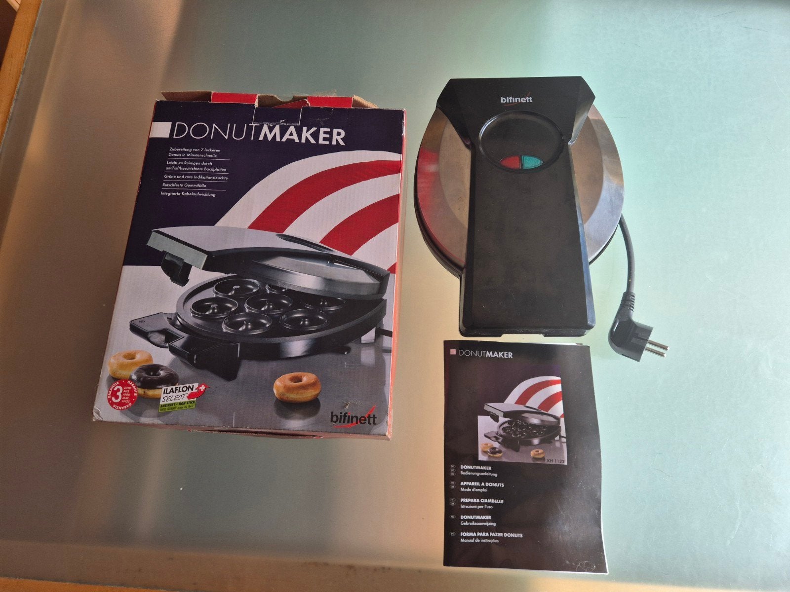 Bifinett Donut Maker - Maak thuis heerlijke donuts!, Ophalen, Zo goed als nieuw