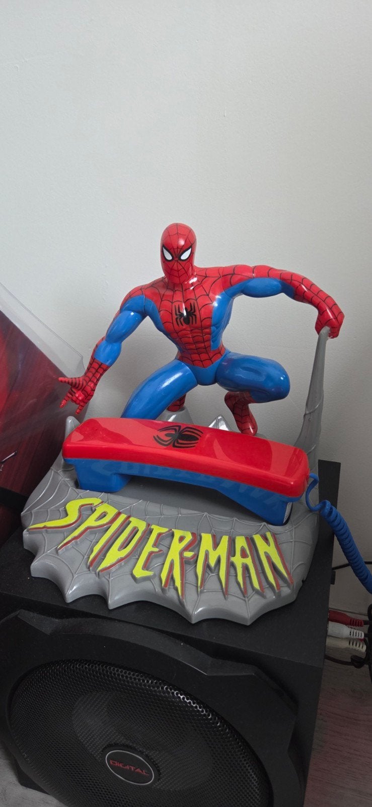 Spider-man 90's series telefoon, Verzamelen, Poppetjes en Figuurtjes, Ophalen of Verzenden, Zo goed als nieuw