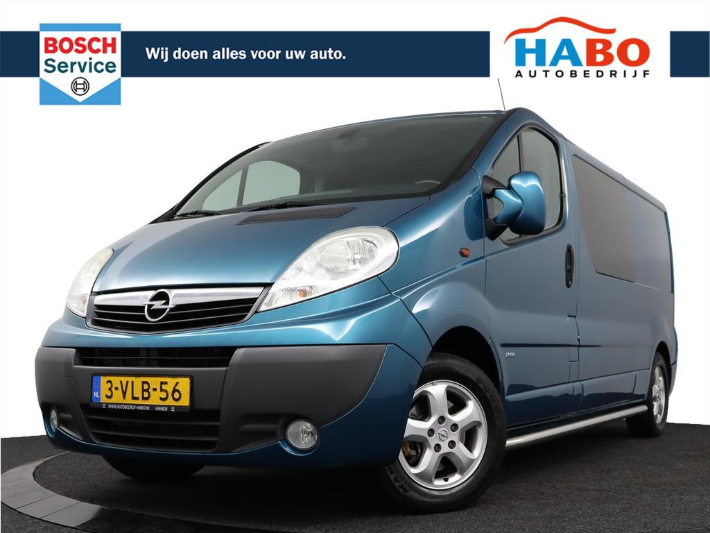 Opel Vivaro 2.0 CDTI L2H1 ROLSTOELVERVOER AC/CRUISE/BLUETOOT, Euro 5, Stof, 4 cilinders, 4 stoelen