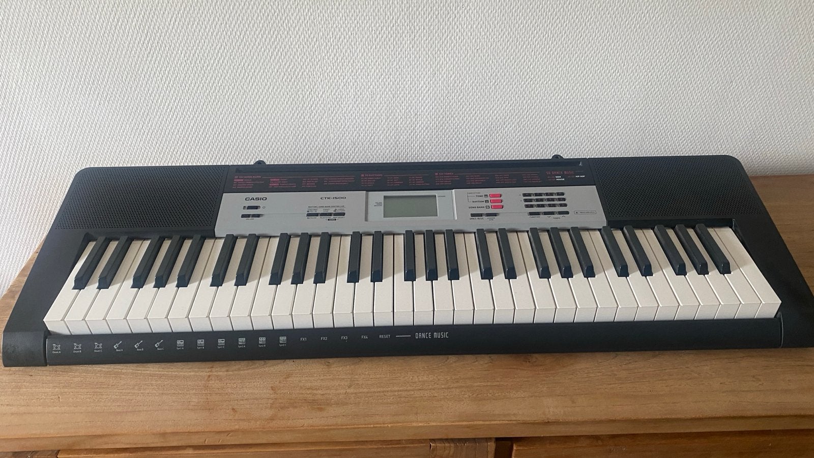 Casio CTK-1500 keyboard -, Muziek en Instrumenten, Keyboards, Ophalen, Gebruikt, 61 toetsen, Casio